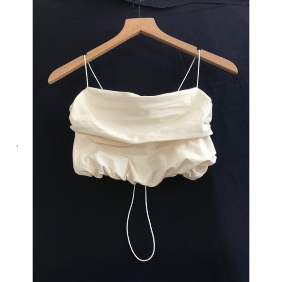 Urban Outfitters Crop Top Sample in Ivory - Sm - NWT - Picture 1 of 4